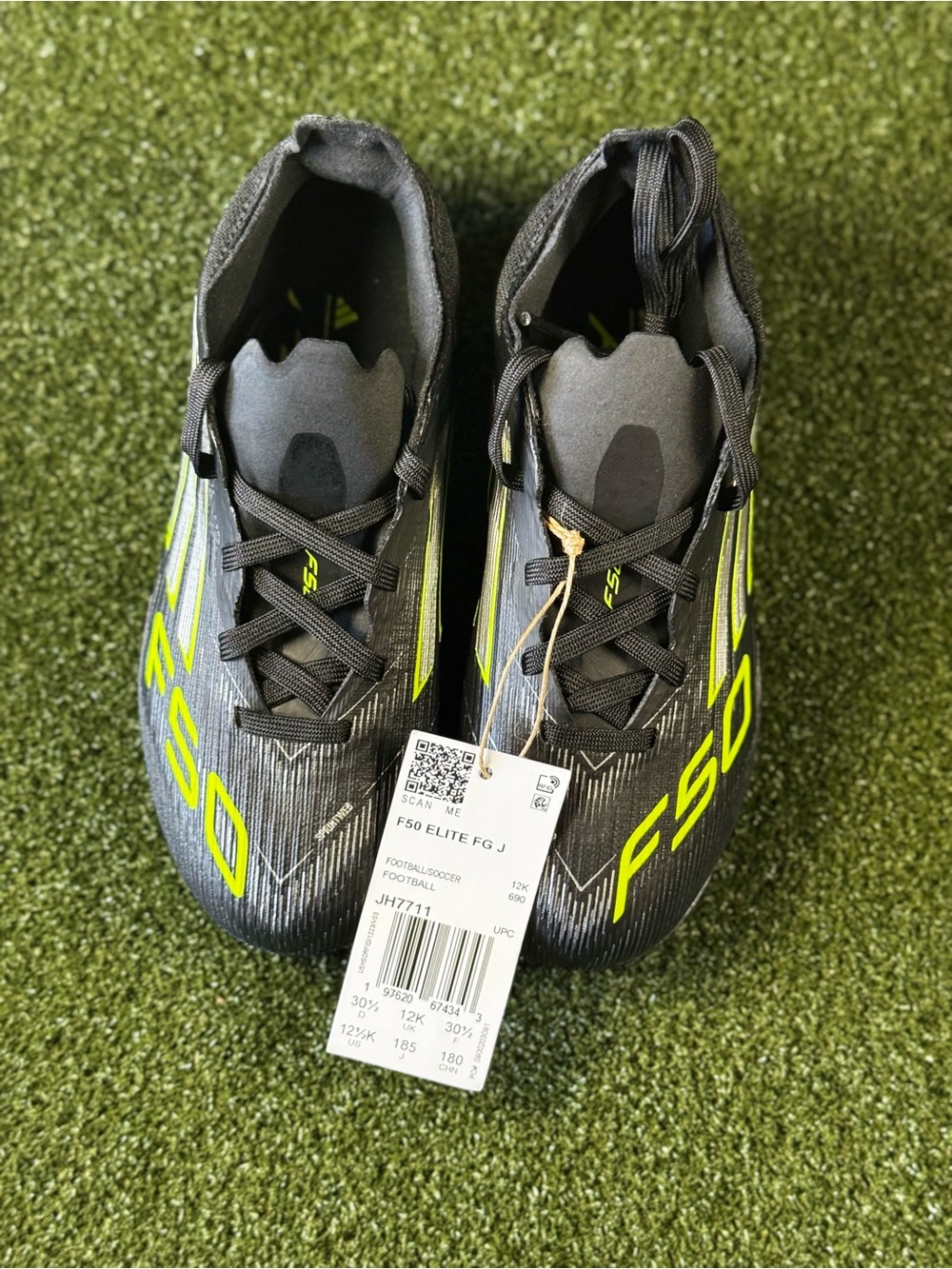 Adidas F50 Elite FG J Soccer Cleats -For kid size 12.5 US without original box